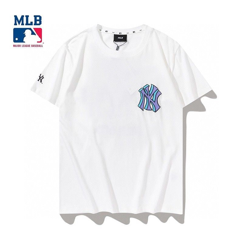 MLB New York Yankees Purple Logo