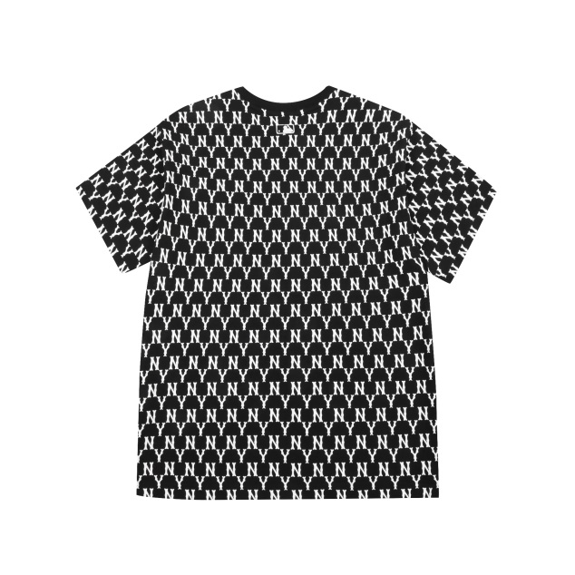 MLB Monogram Black Tee