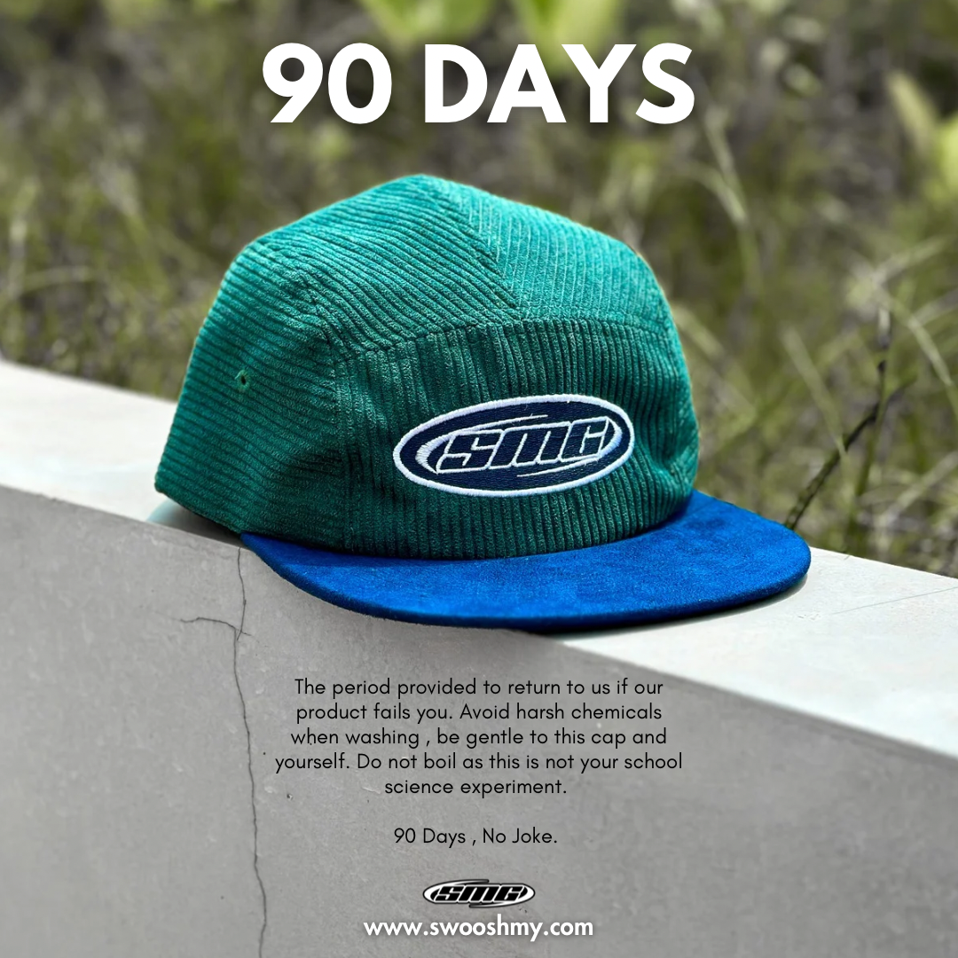 SMG 5 Panel Corduroy Cap - SS24 Drop 3