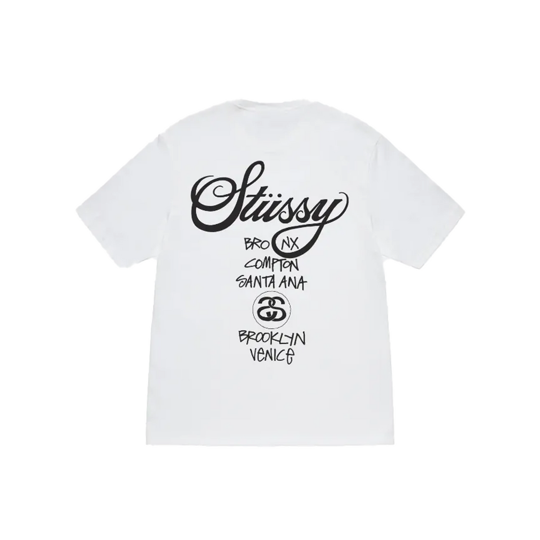 Stussy World Tour Tee White