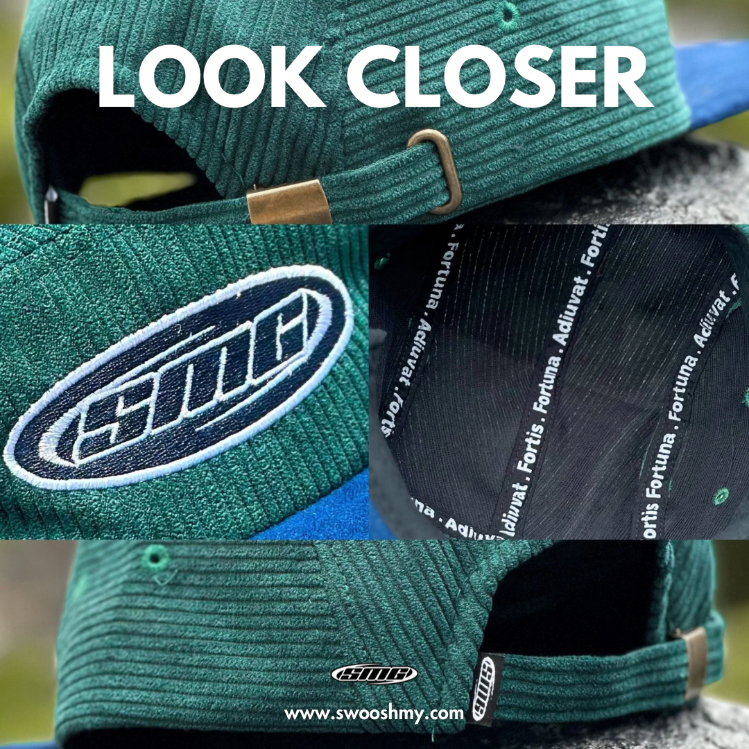 SMG 5 Panel Corduroy Cap - SS24 Drop 3