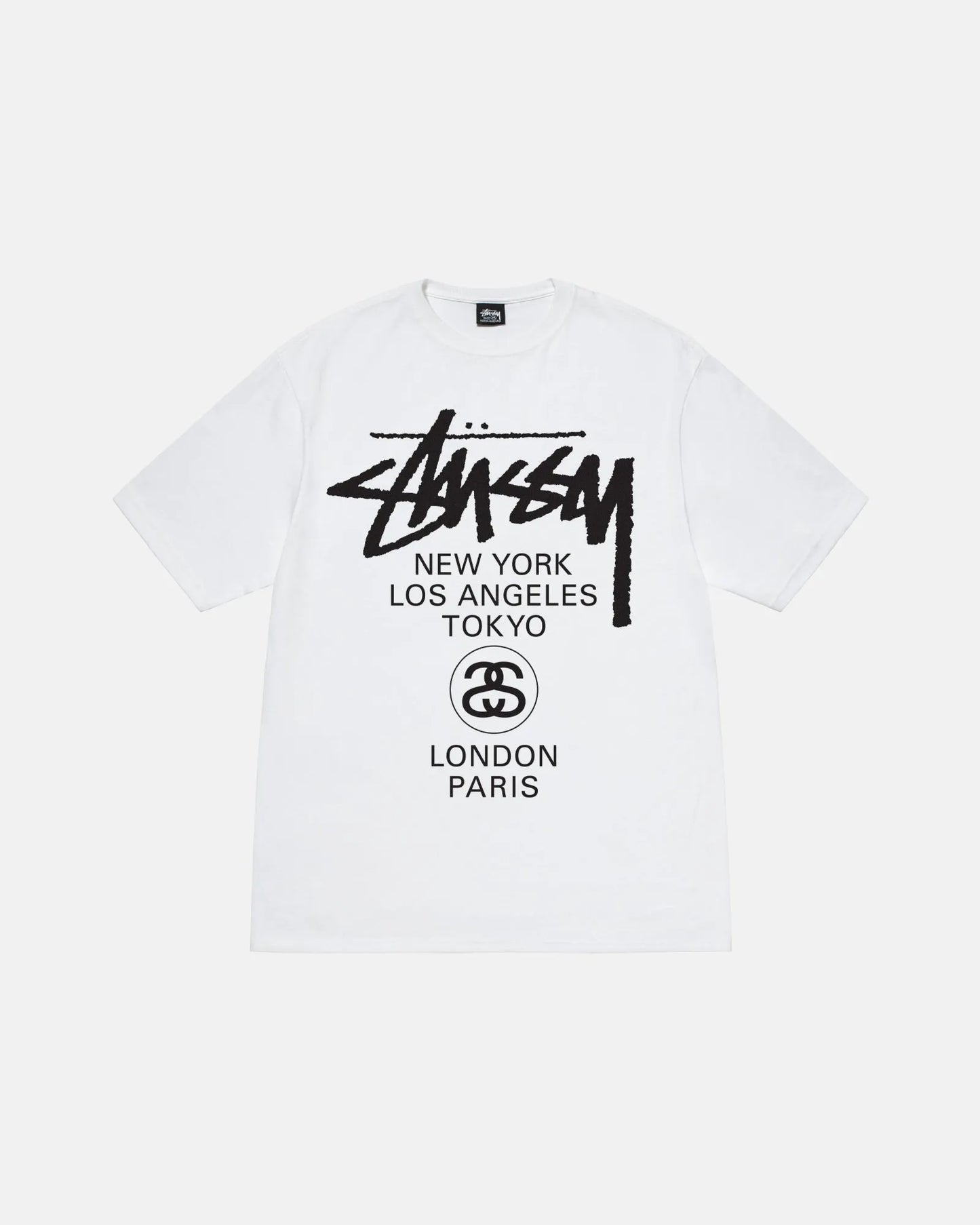 Stussy World Tour Tee White