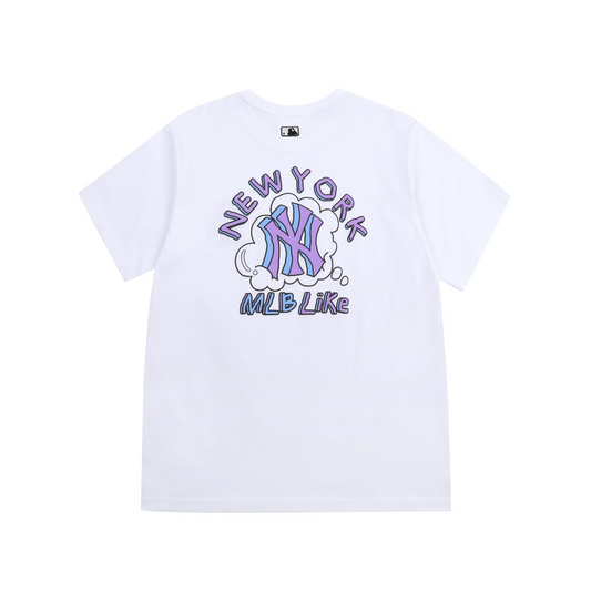 MLB New York Yankees Purple Logo