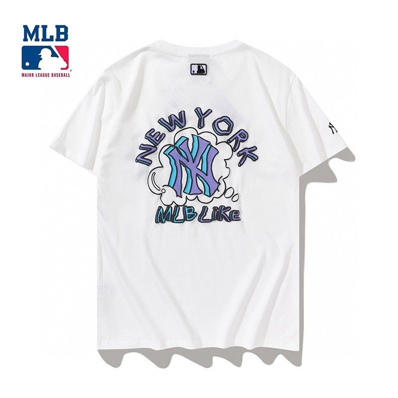 MLB New York Yankees Purple Logo