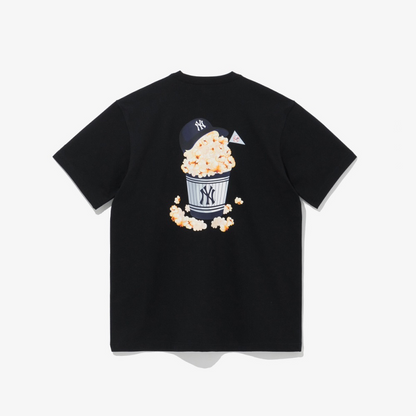 MLB Cool Era Fabric Popcorn Snack Tee Black