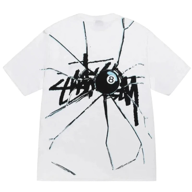 Stussy Cracked Tee White