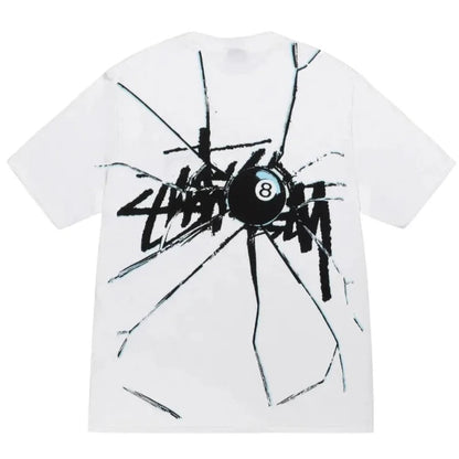 Stussy Cracked Tee White