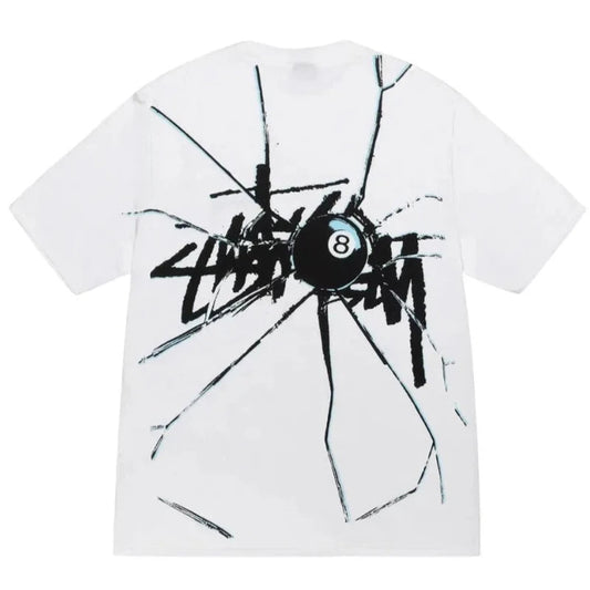 Stussy Cracked Tee White