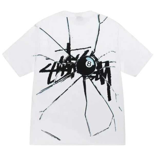 Stussy Cracked Tee White