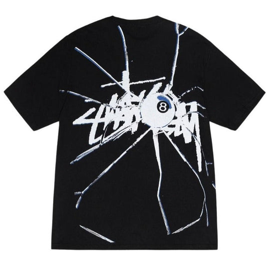 Stussy Cracked Tee Black