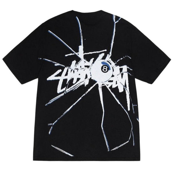 Stussy Cracked Tee Black