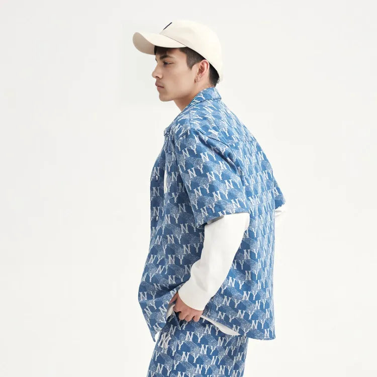 MLB New York Yankees Denim Shirt